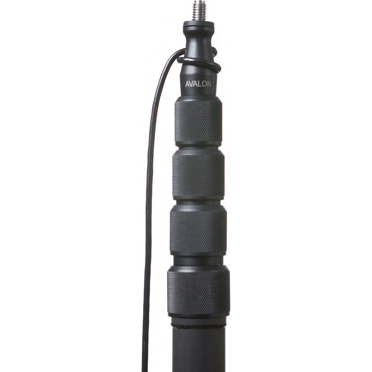 K-Tek KE-110CCR Avalon Series Aluminum Boompole with Internal Coiled XLR  Cable Wilcox Sound and Communications