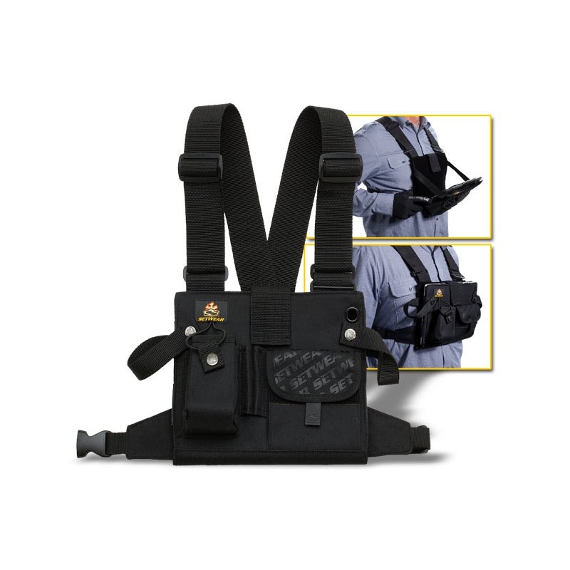 Setwear iPad Hands-Free Two-Way Radio Chest Pack | Wilcox Sound and ...