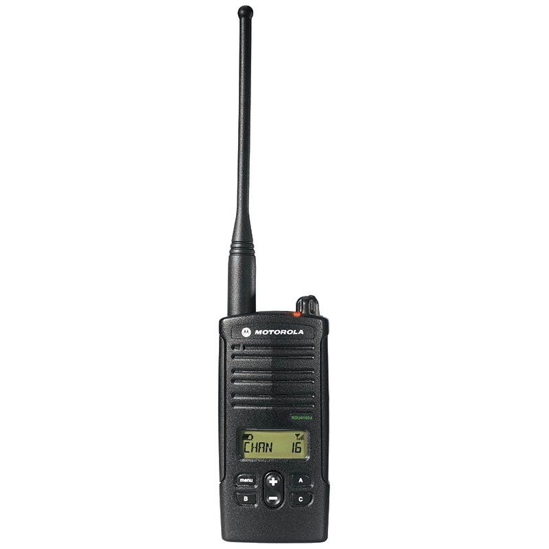 Motorola Model RDU4160D, RDX Business Series Two-Way UHF Radio with Display  Wilcox Sound and Communications
