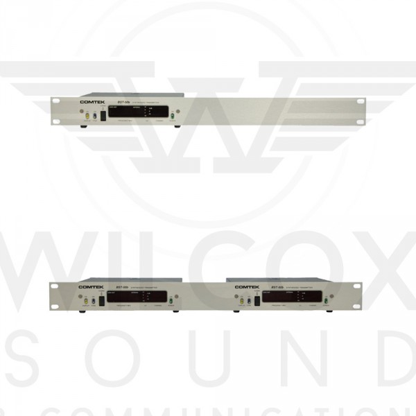 Comtek RMK-50 & RMK-50-2 Rack-Mounting Faceplates for BST-50b Base ...
