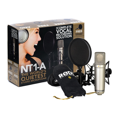 Rode NT1-A Large-Diaphragm Condenser Microphone - The Guitar Store