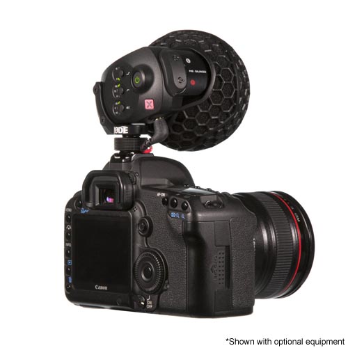 Rode Stereo VideoMic X (SVMX) - Broadcast-Grade Stereo On-Camera Microphone