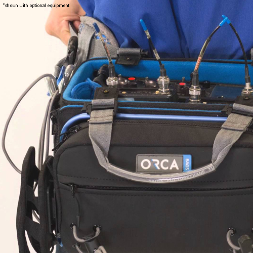 ORCA OR-28 Mini Sound Bag for ZOOM F8, Zaxcom Maxx, Tascam DR70 & Similar  Sized Mixers