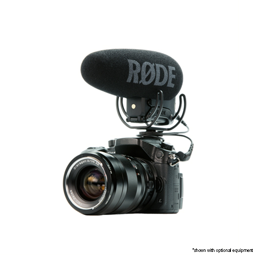 Rode VideoMic Pro+ Camera-Mount Shotgun Microphone,Black